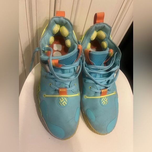 Adidas HARDEN Vol. 6 Pulse Aqua Solar Orange | Size 11 | GV8703 Basketball - Picture 1 of 14